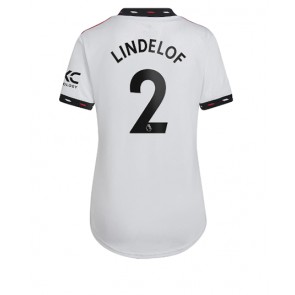 Manchester United Victor Lindelof #2 kläder Kvinnor 2022-23 Bortatröja Kortärmad